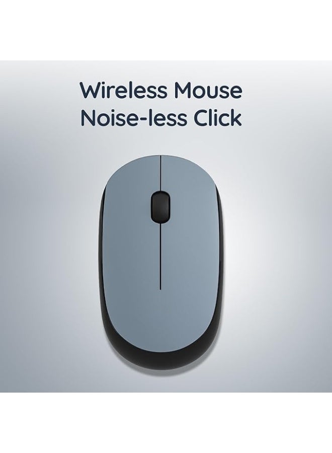 جاما طقم لوحة مفاتيح وماوس لاسلكي Gamma K-530 – عربي وإنجليزي – اتصال 2.4GHz – ماوس 1000 DPI - Image 3
